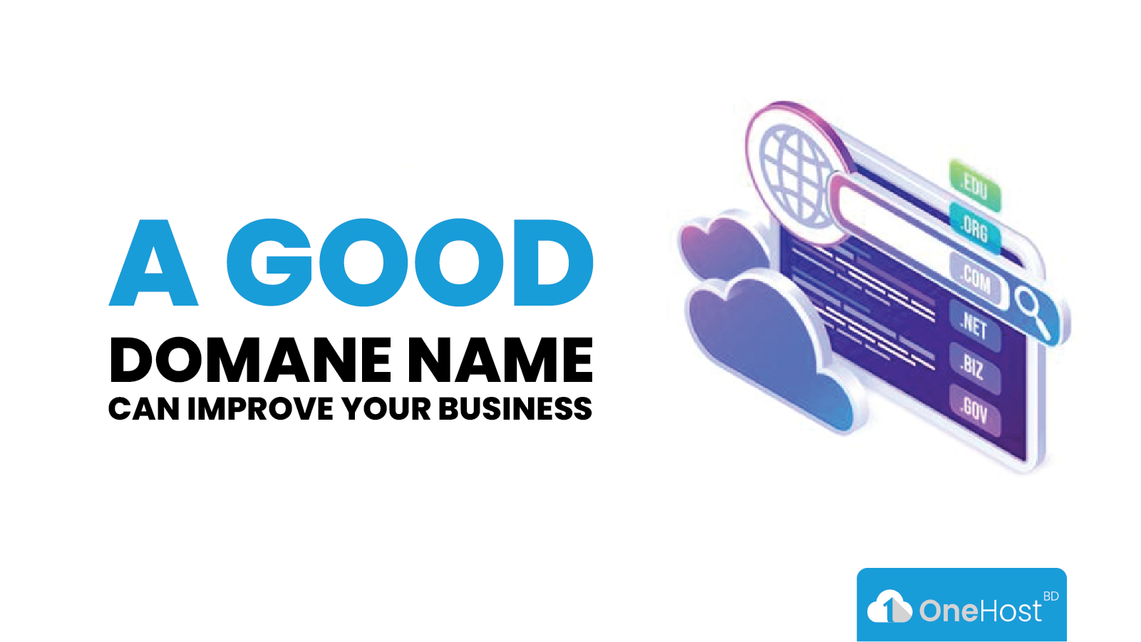A good domain name can improve your business 2024