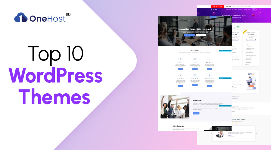 Top 10 WordPress Themes in 2024