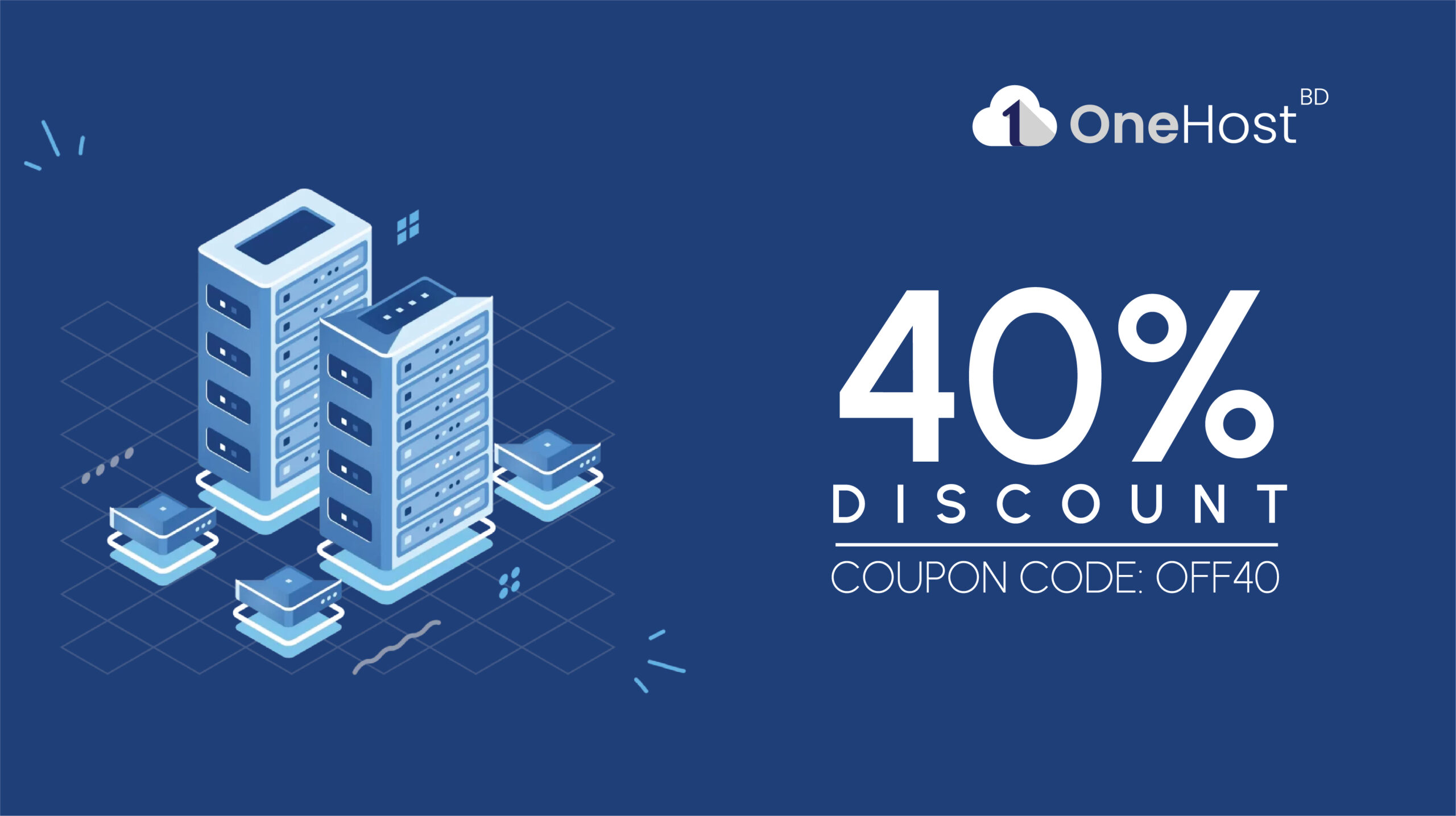 Save 40% on hosting in 2024 with the coupon code: OFF40!